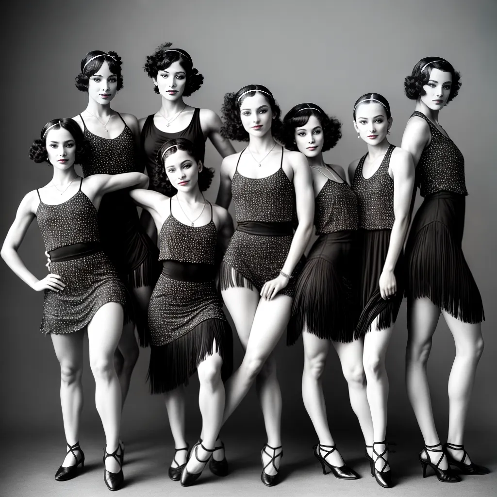 evolucao moda danca flapper atletica