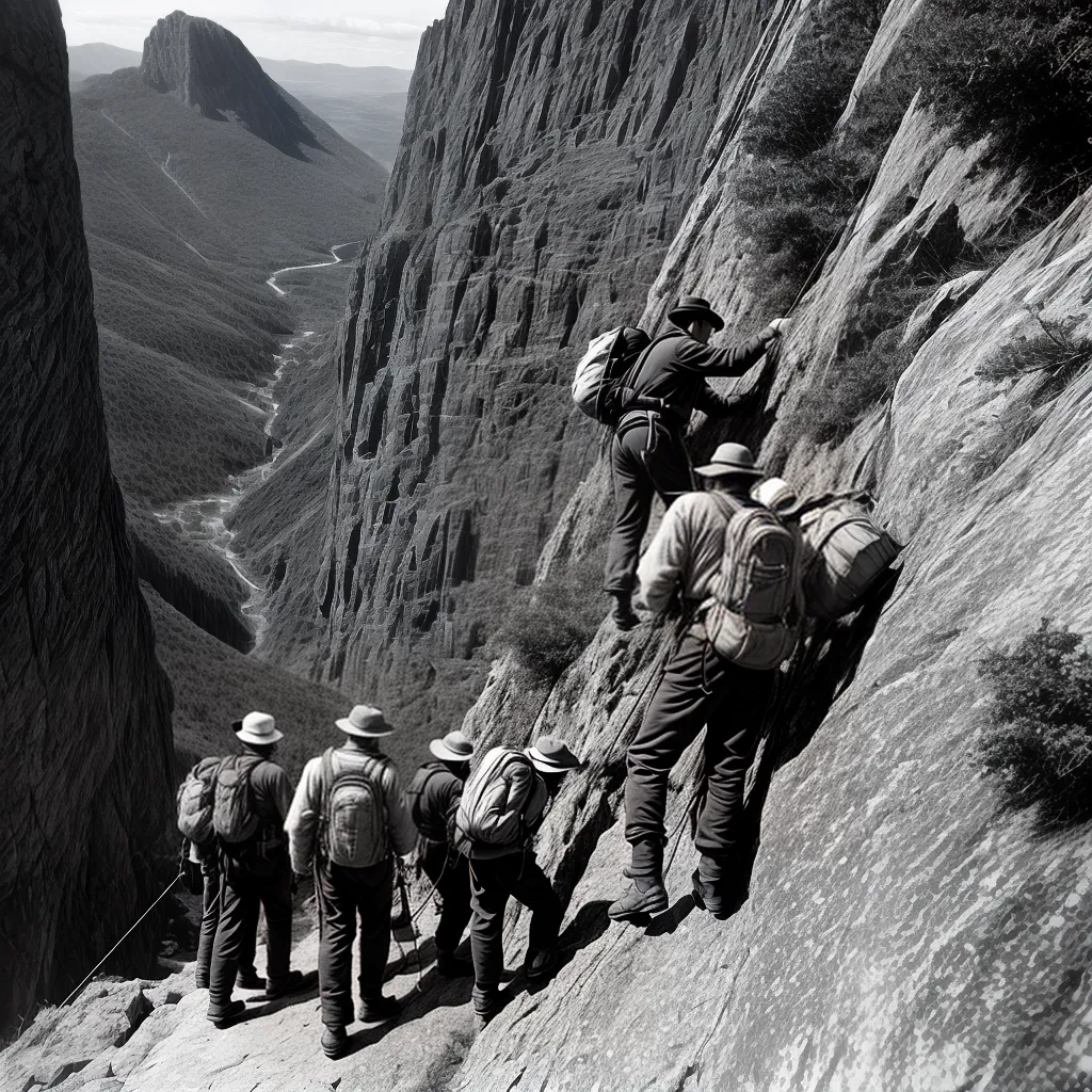 escalada vintage montanhistas gear