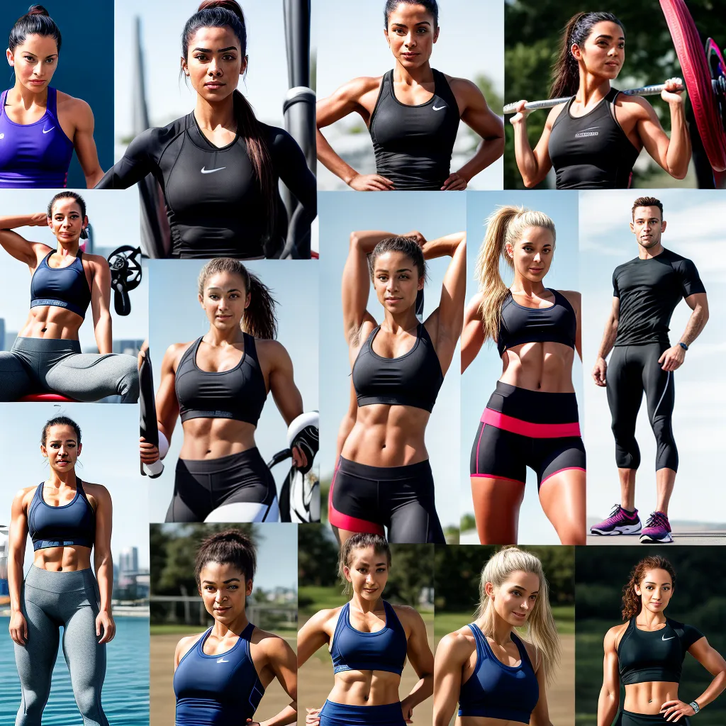esportes atividades roupas atleticas