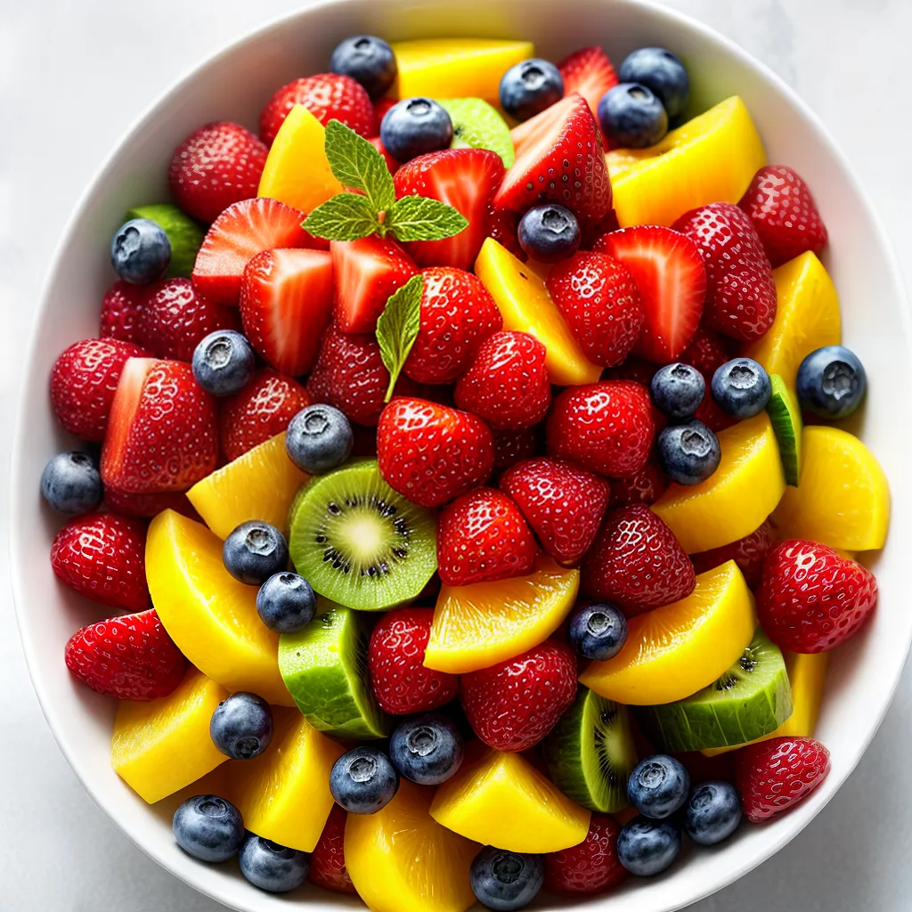 salada frutas coloridas hidratacao pele