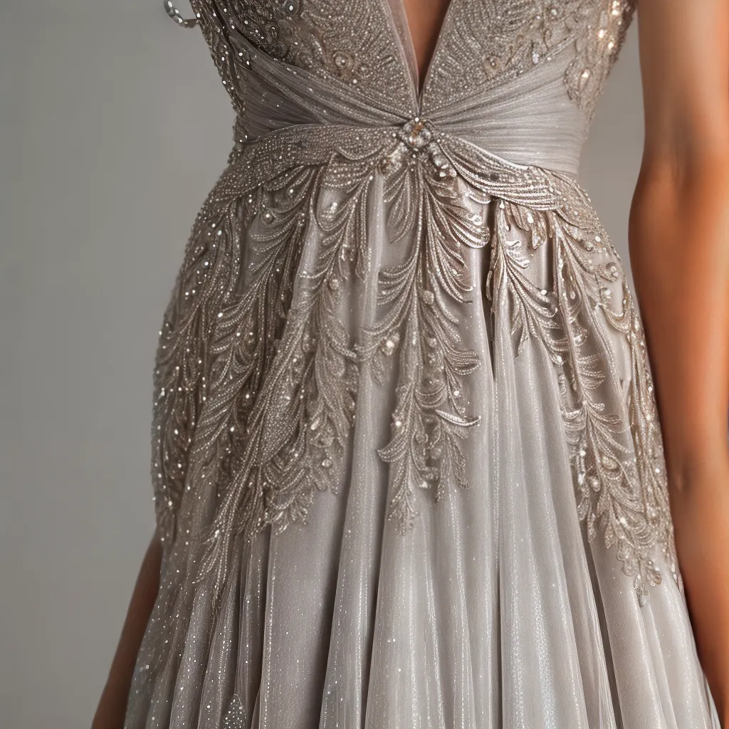 vestido glamouroso beading elegante vestido glamouroso beading elegante
