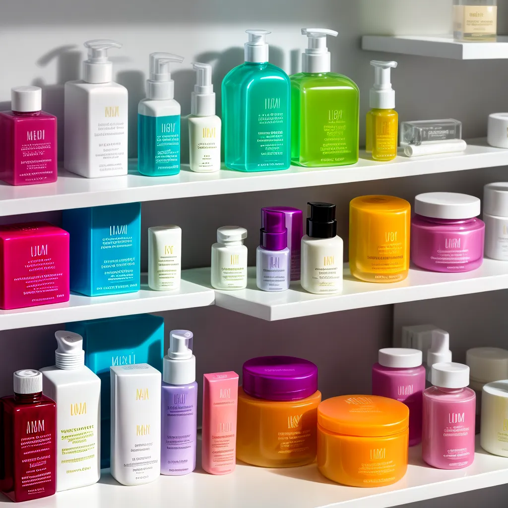produtos hidratacao pele coloridos