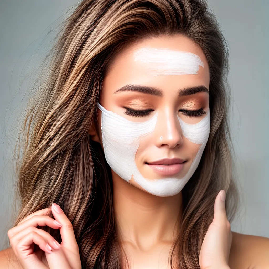 mulher mascara facial hidratante serenidade mulher mascara facial hidratante serenidade