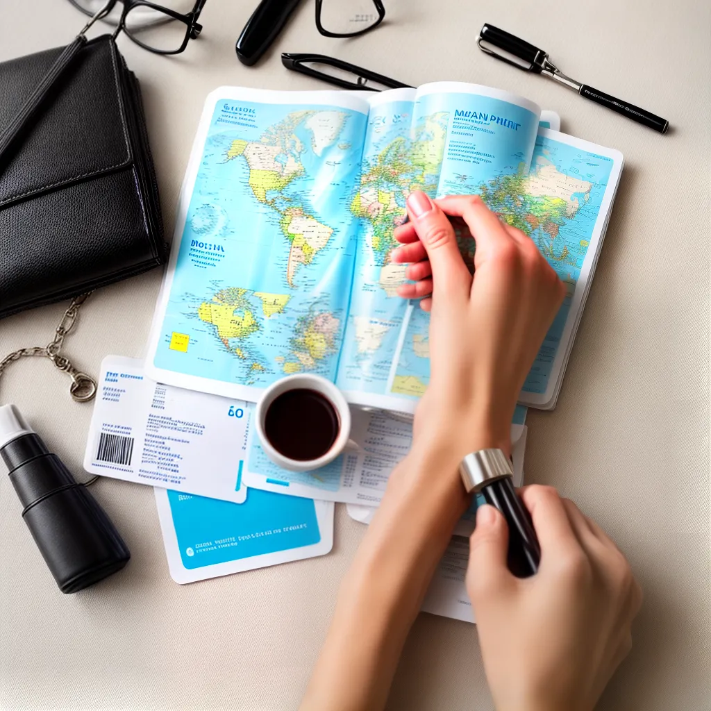 hidratante viagem mapa passaporte