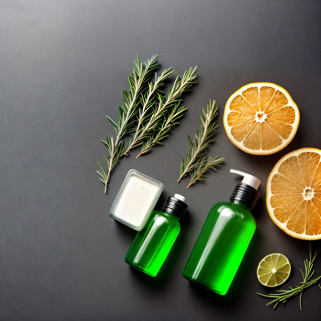 hidratante verde ervas citrus antimicrobiano