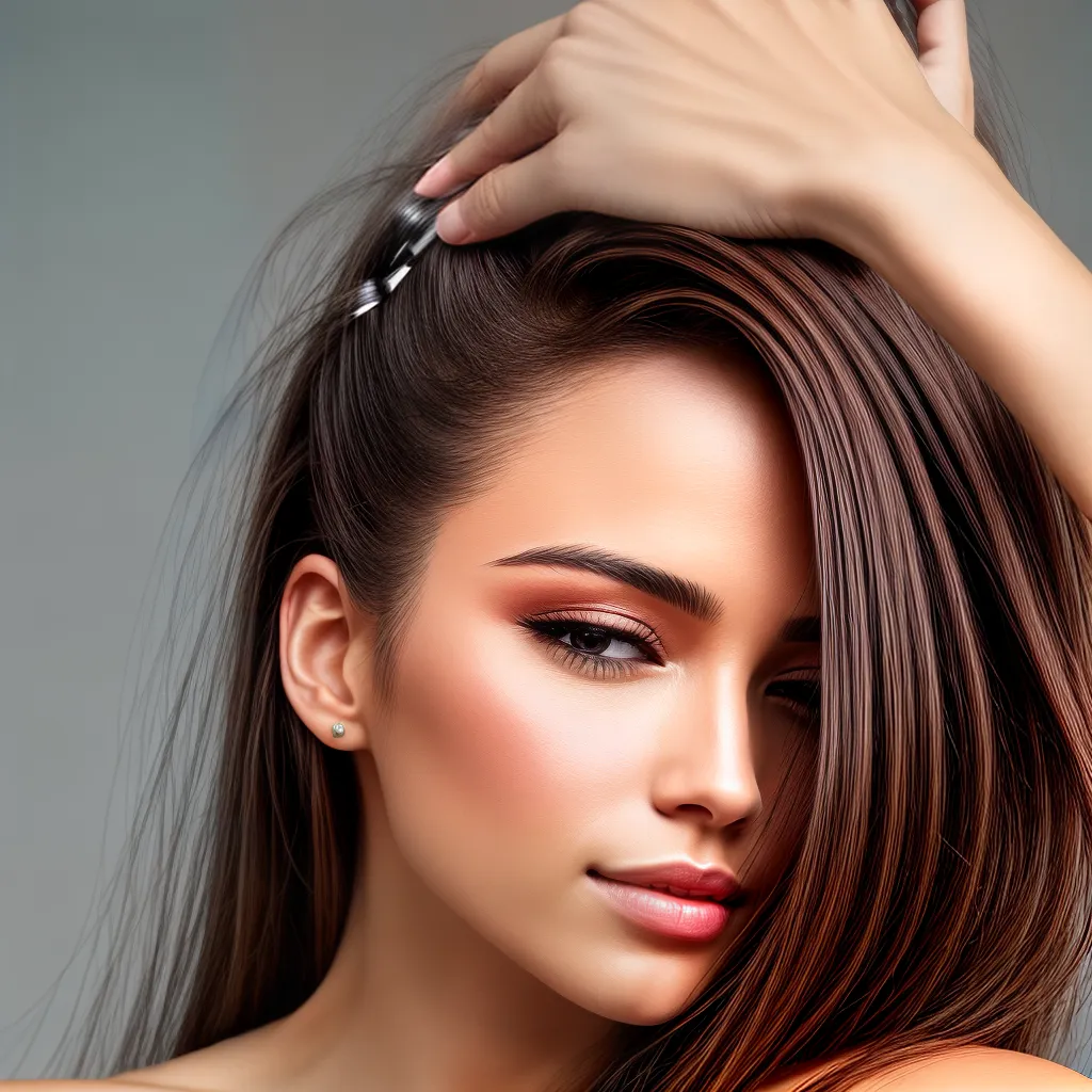 mulher massagem oleos essenciais couro cabeludo