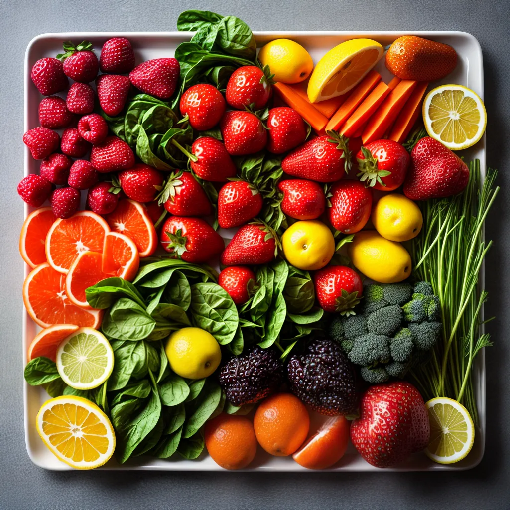 frutas legumes coloridos suplementos capilar