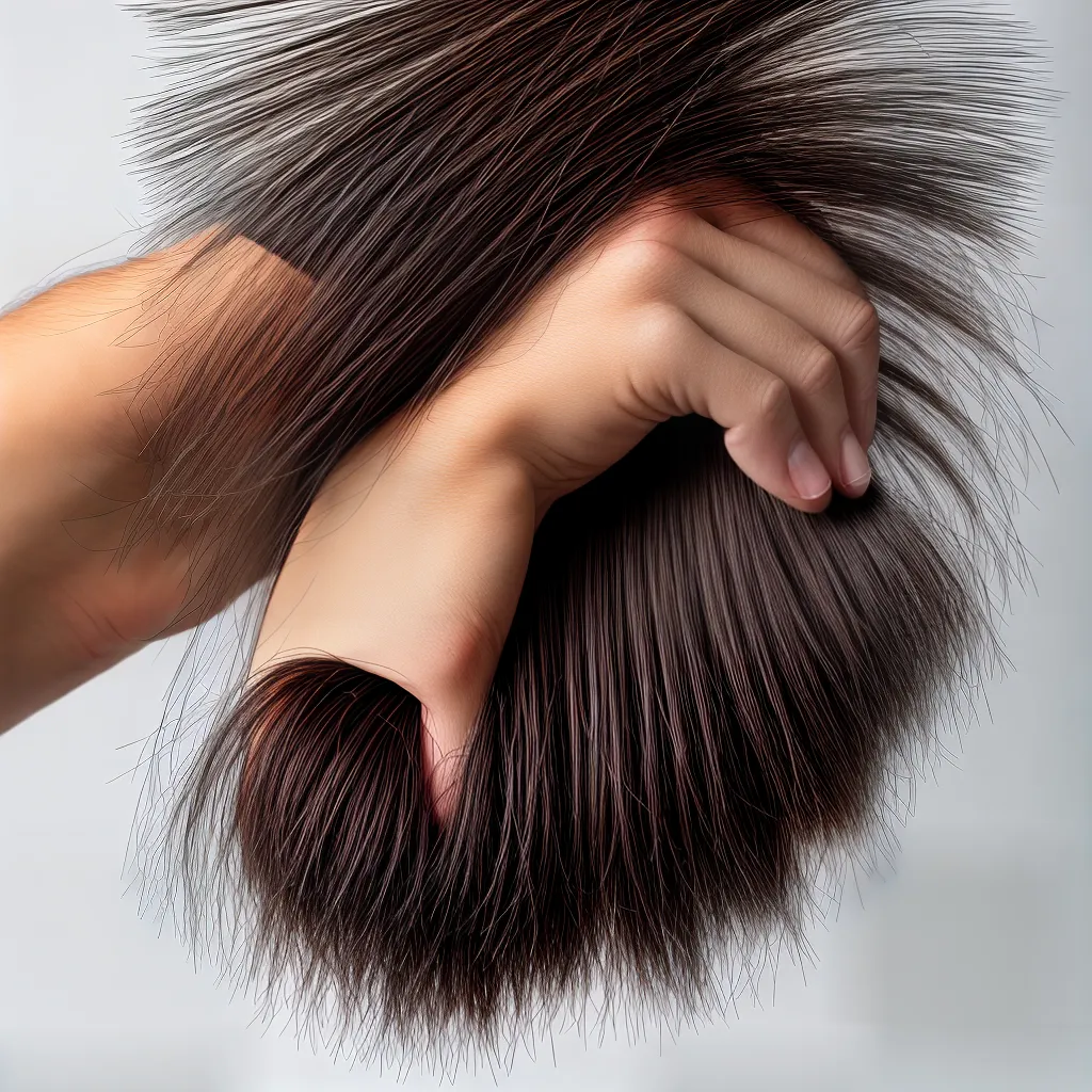 queda cabelo maos fios brancos