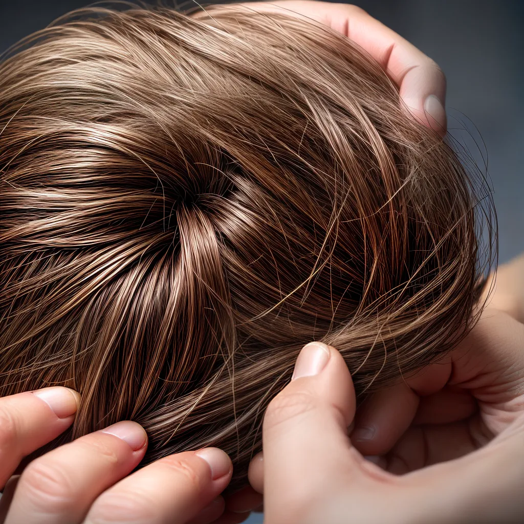 perda cabelo mao figado saudavel