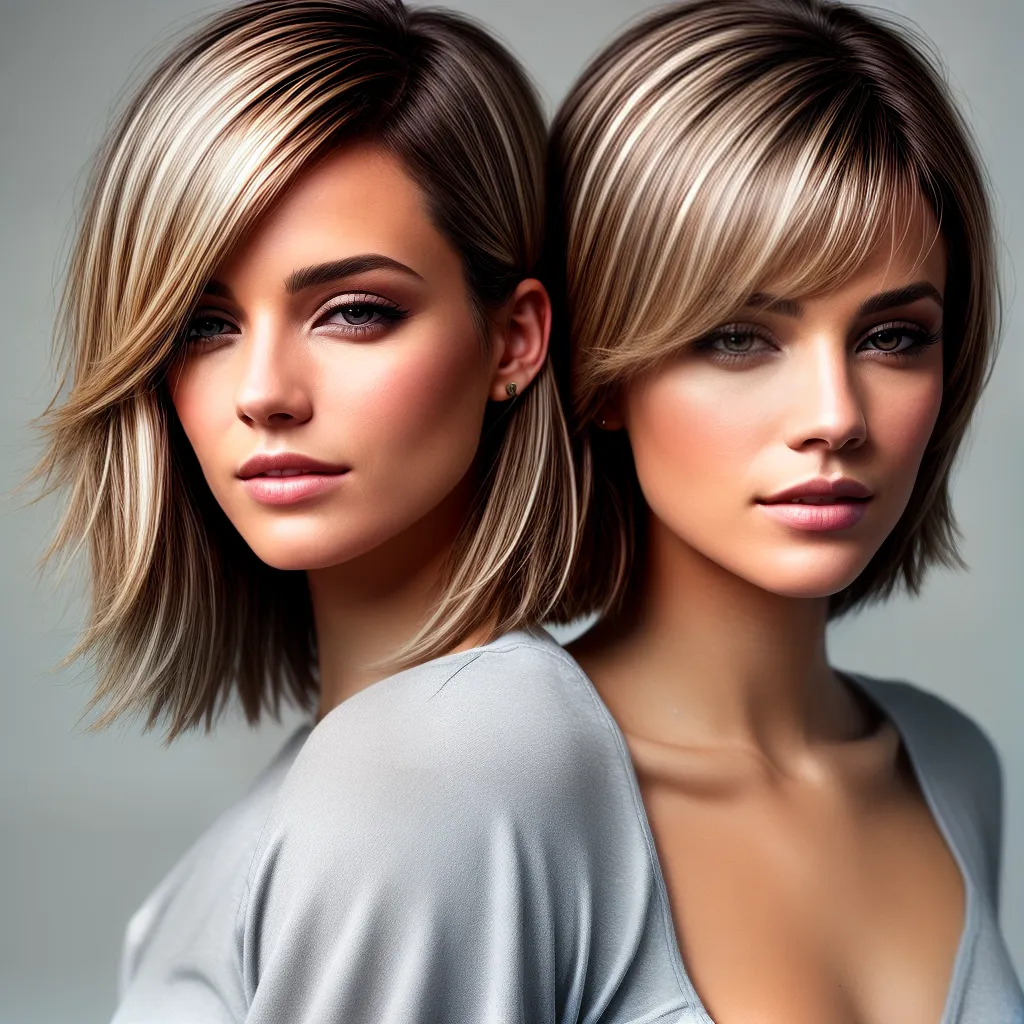 mulher cabelo curto destaques