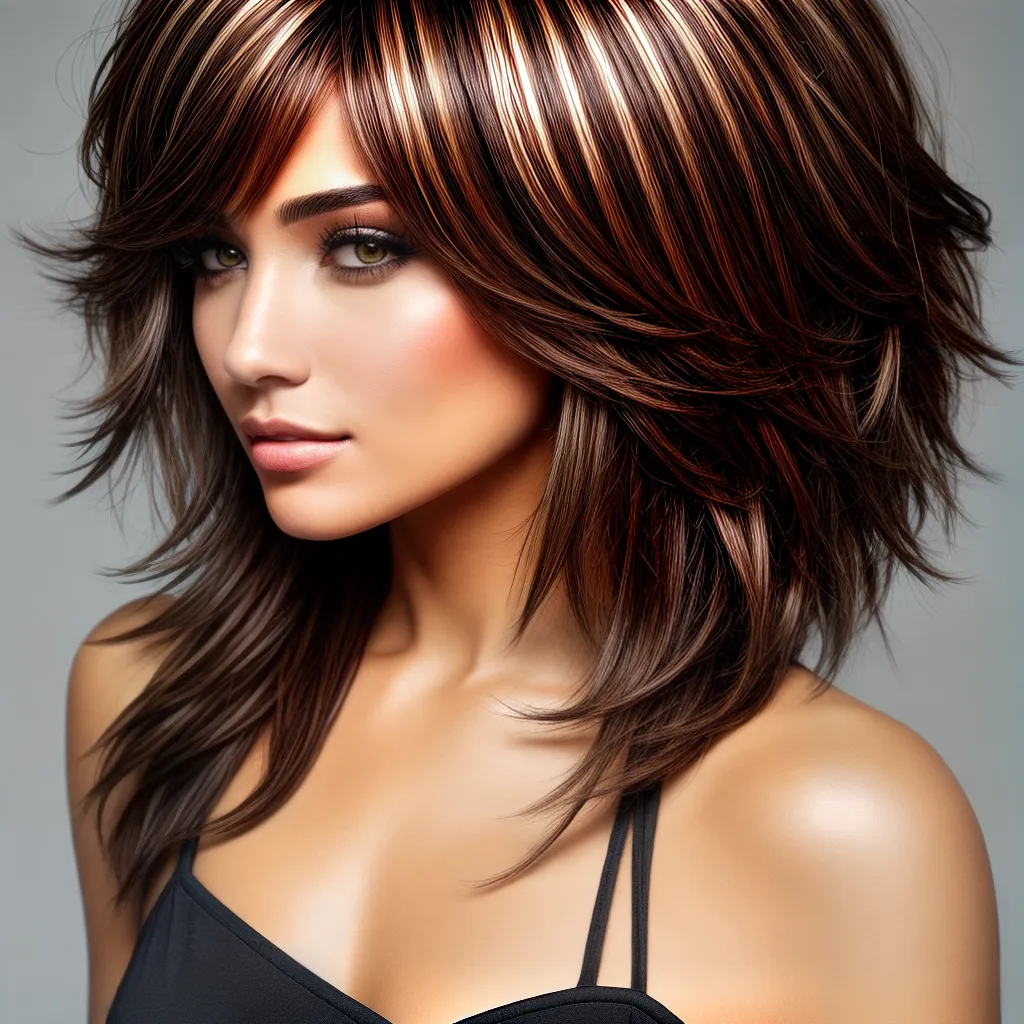 cabelo curto destaques luzes