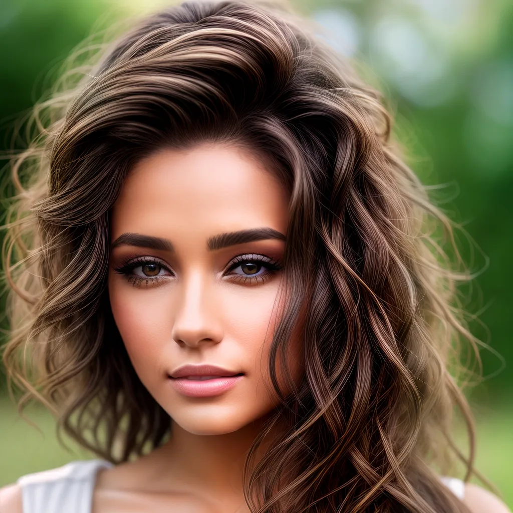 cabelo mulher babylights radiante