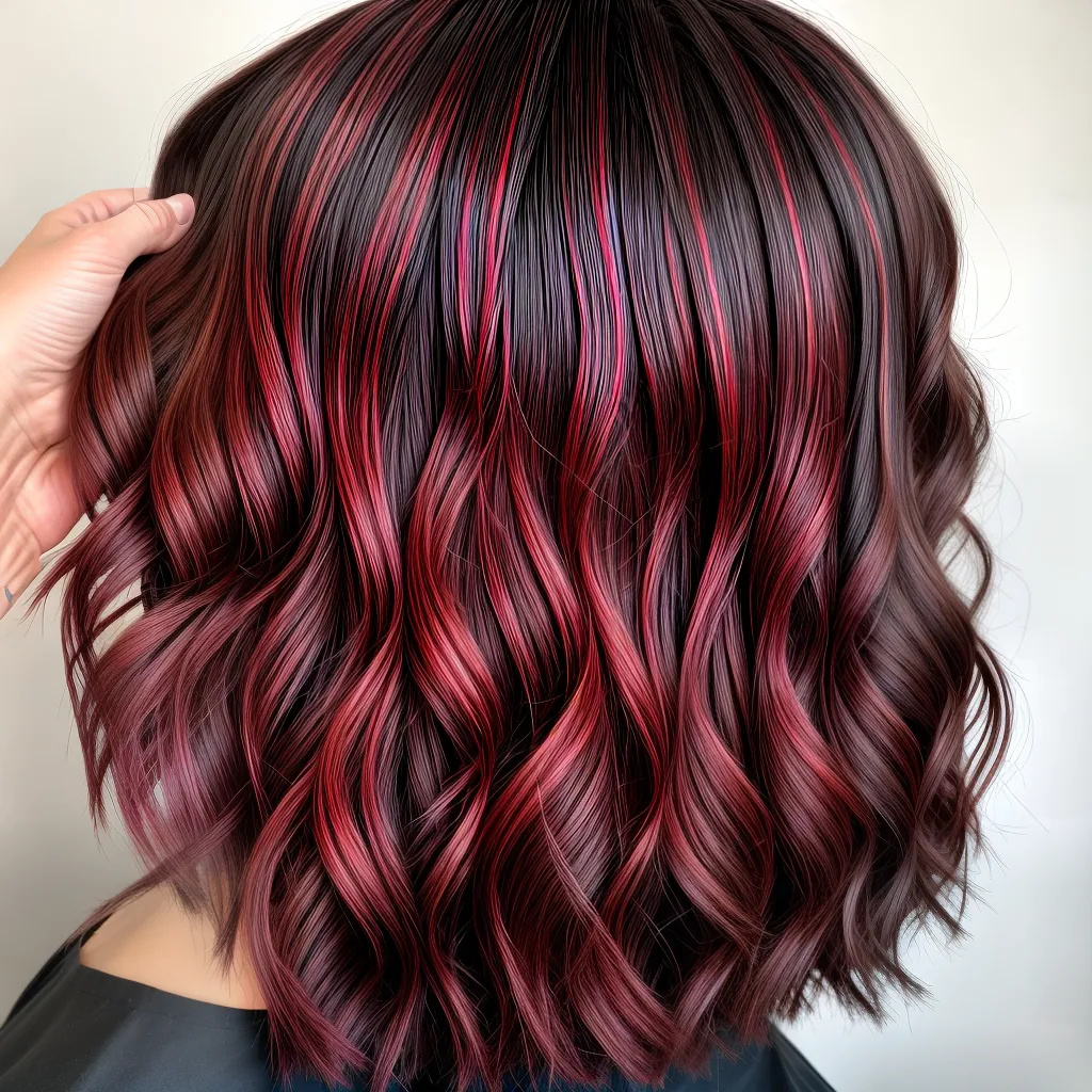 balayage maos cabelo destaques