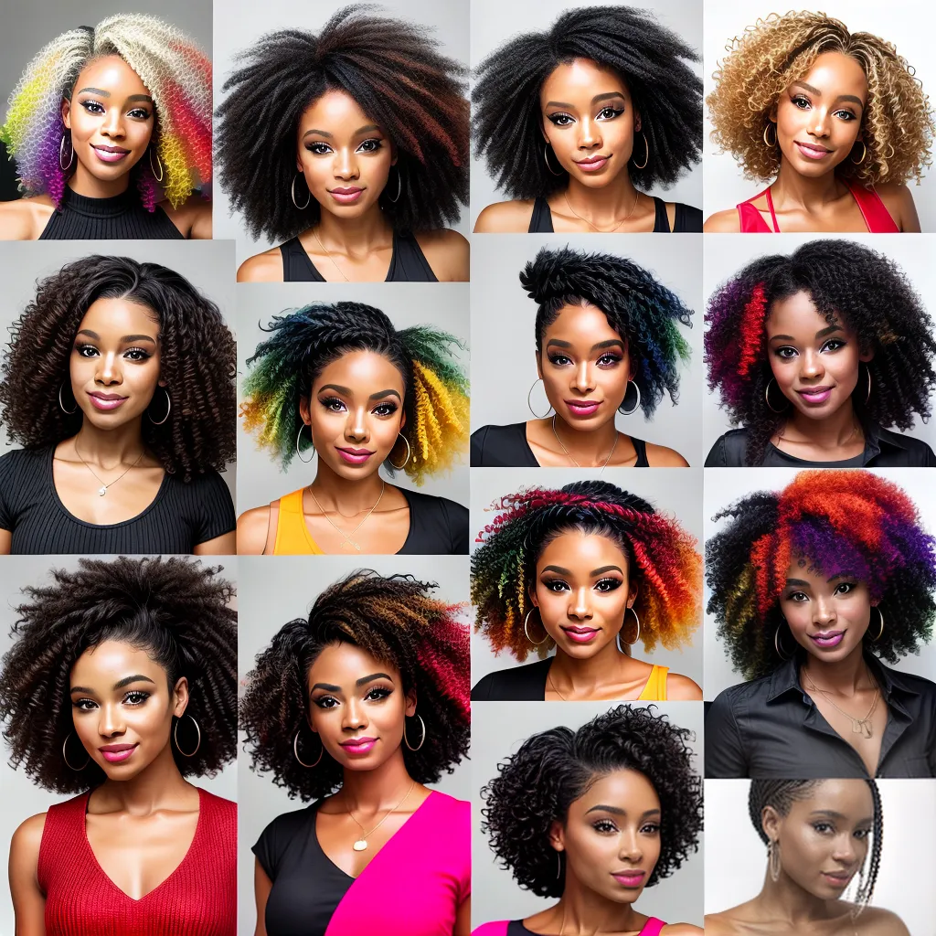 cabelos afro diversidade estilos
