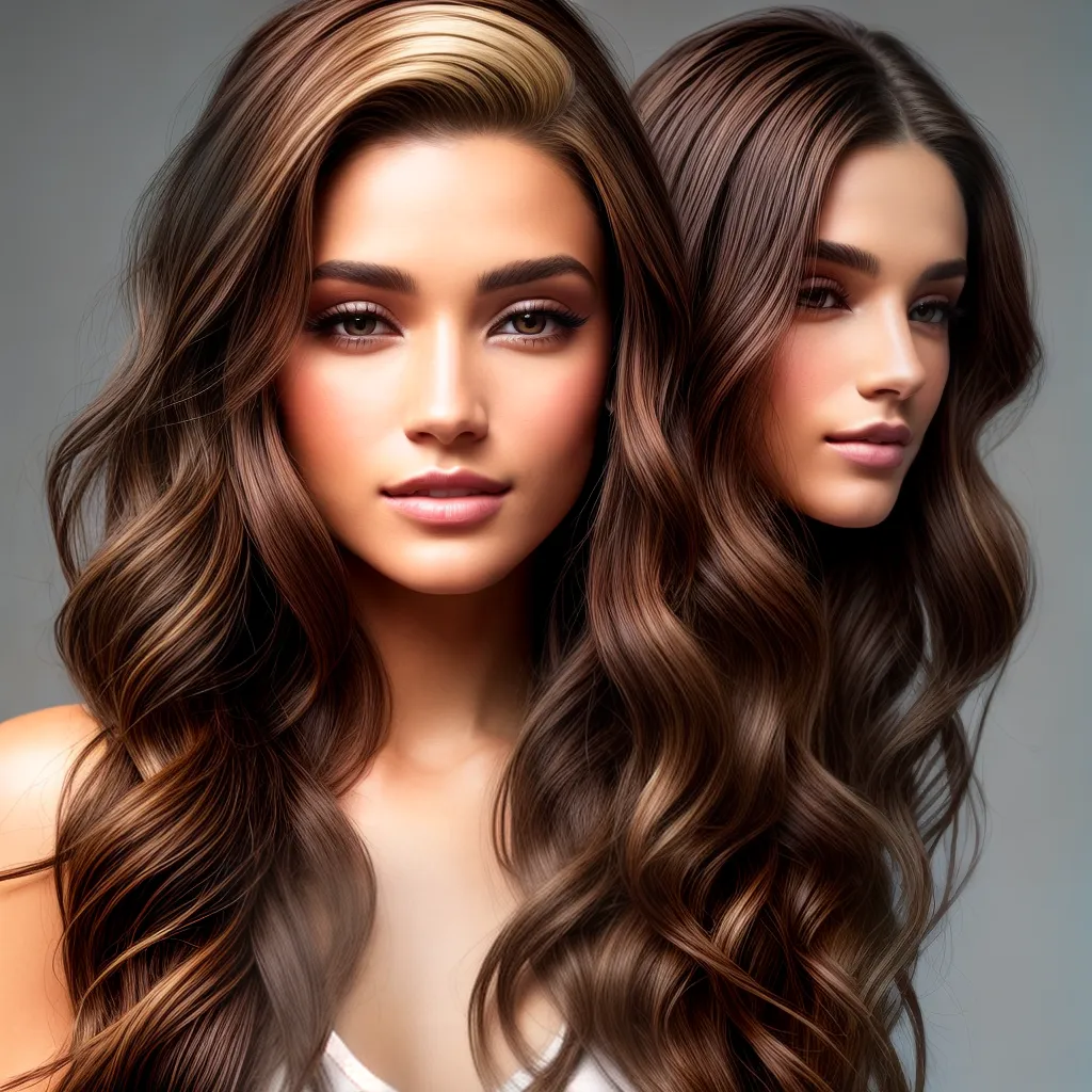 cabelo castanho ondas tons naturais cabelo castanho ondas tons naturais