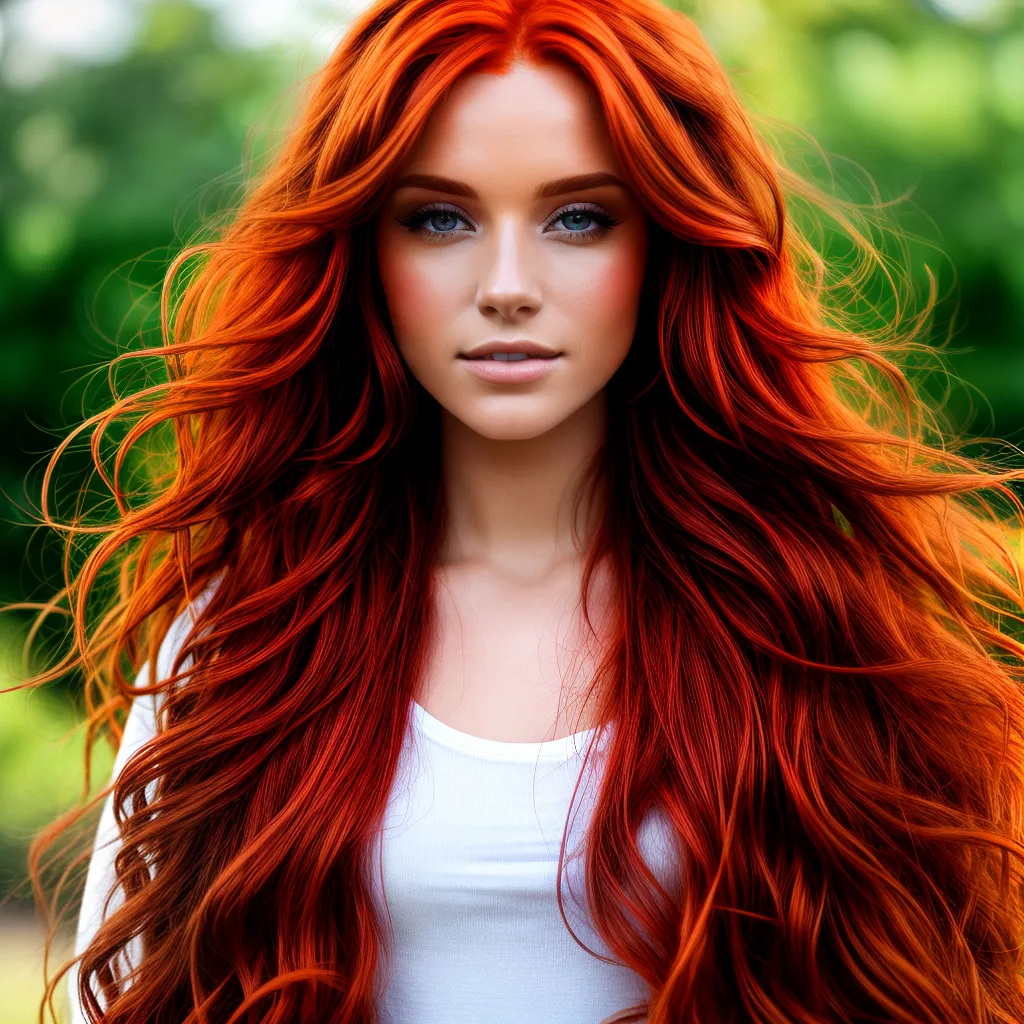 cabelo ruivo natural sol iluminado cabelo ruivo natural sol iluminado