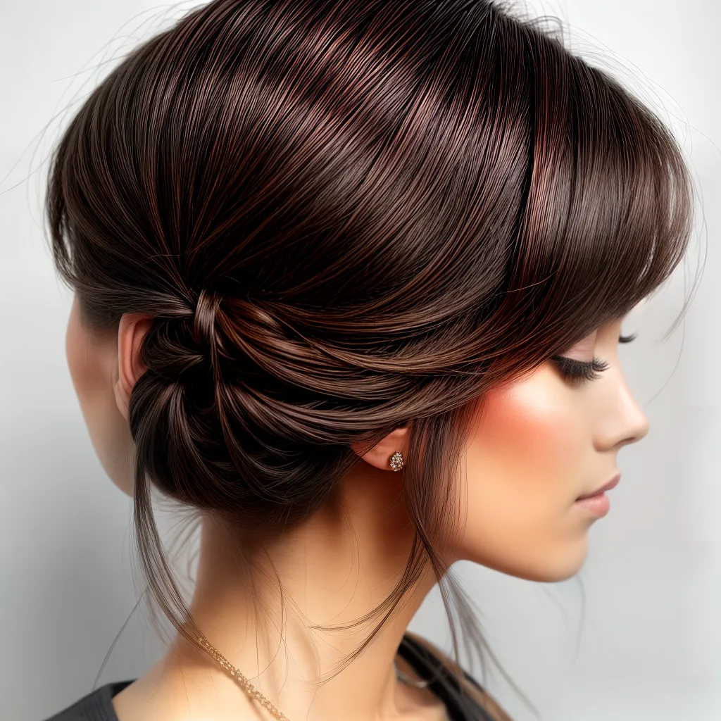 mulher penteado elegante festa fim ano mulher penteado elegante festa fim ano
