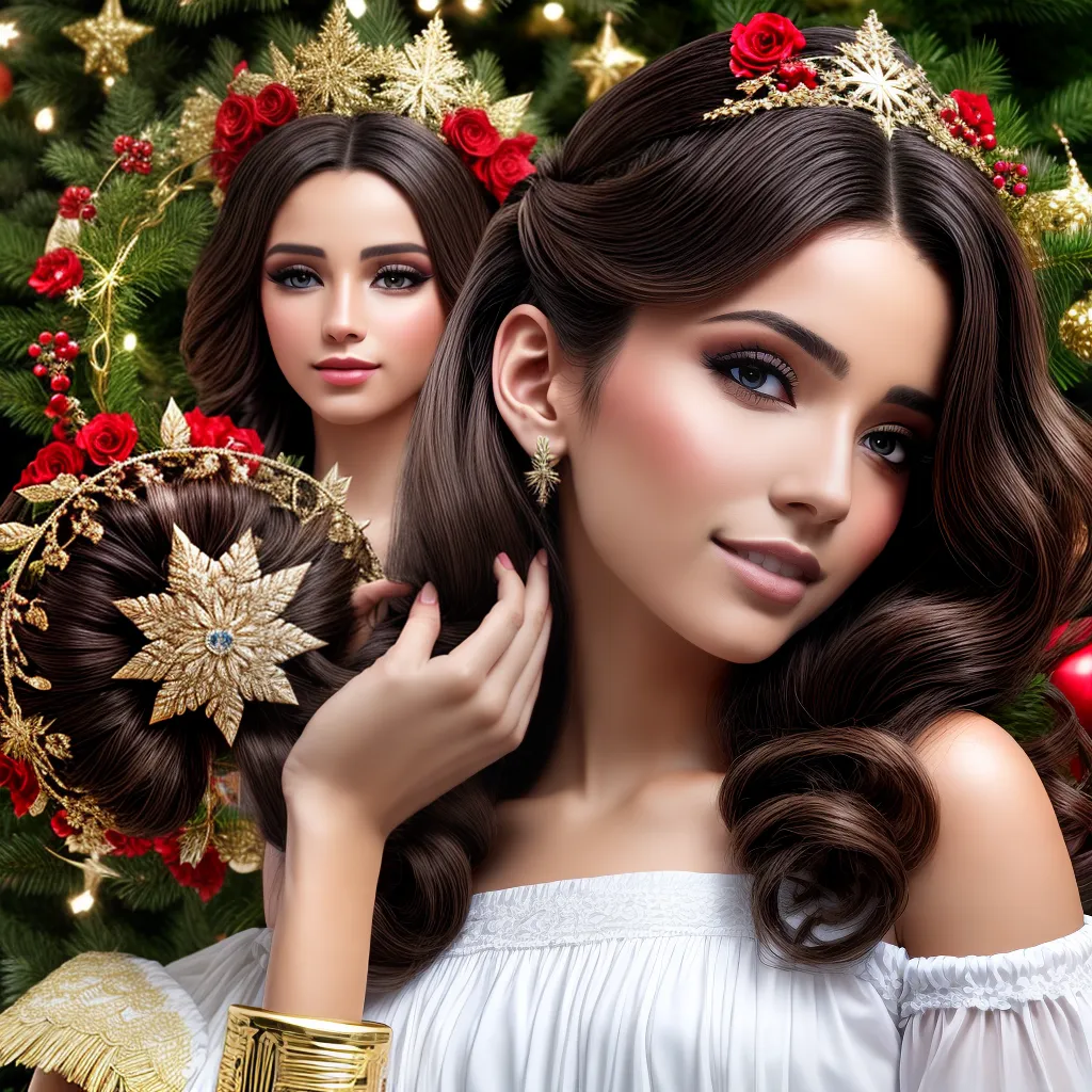 penteado natalino mulher sofisticada