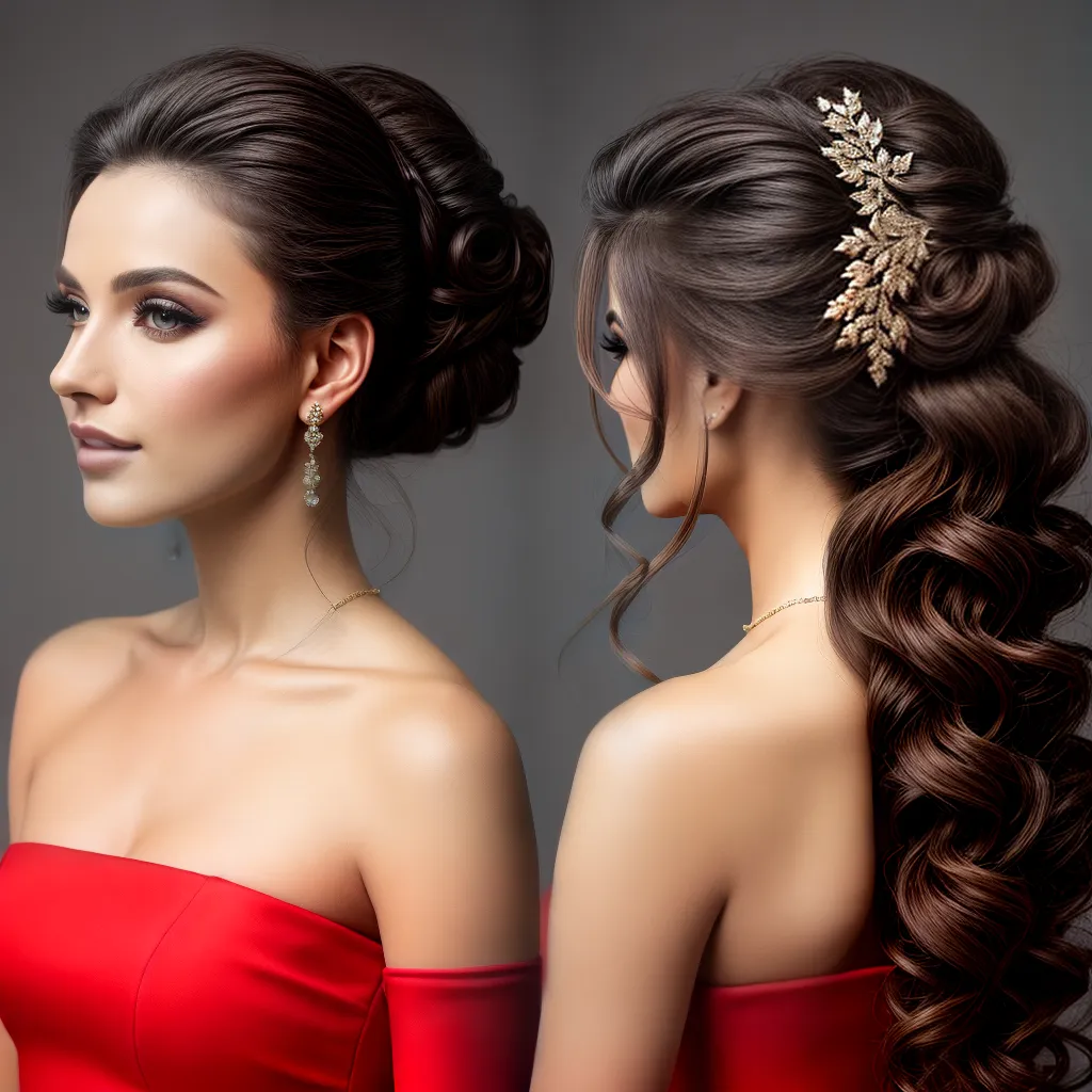 penteado sofisticado ano novo