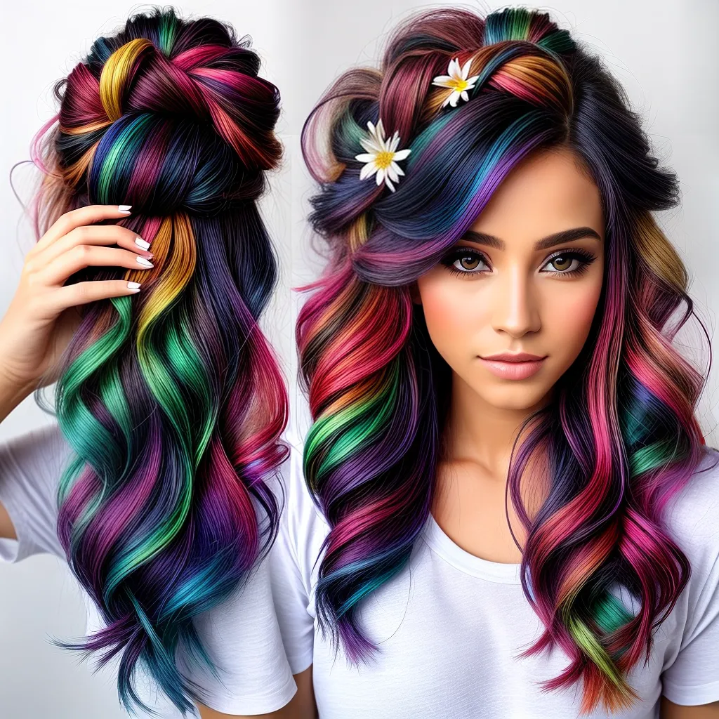 penteado pascoa mulher flores ovos penteado pascoa mulher flores ovos