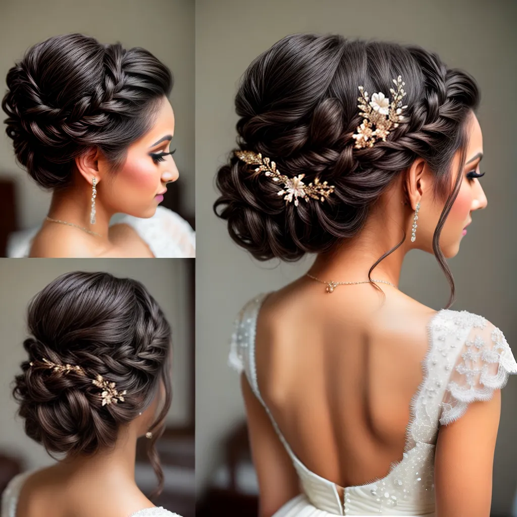 debutante penteado elegante flores 1