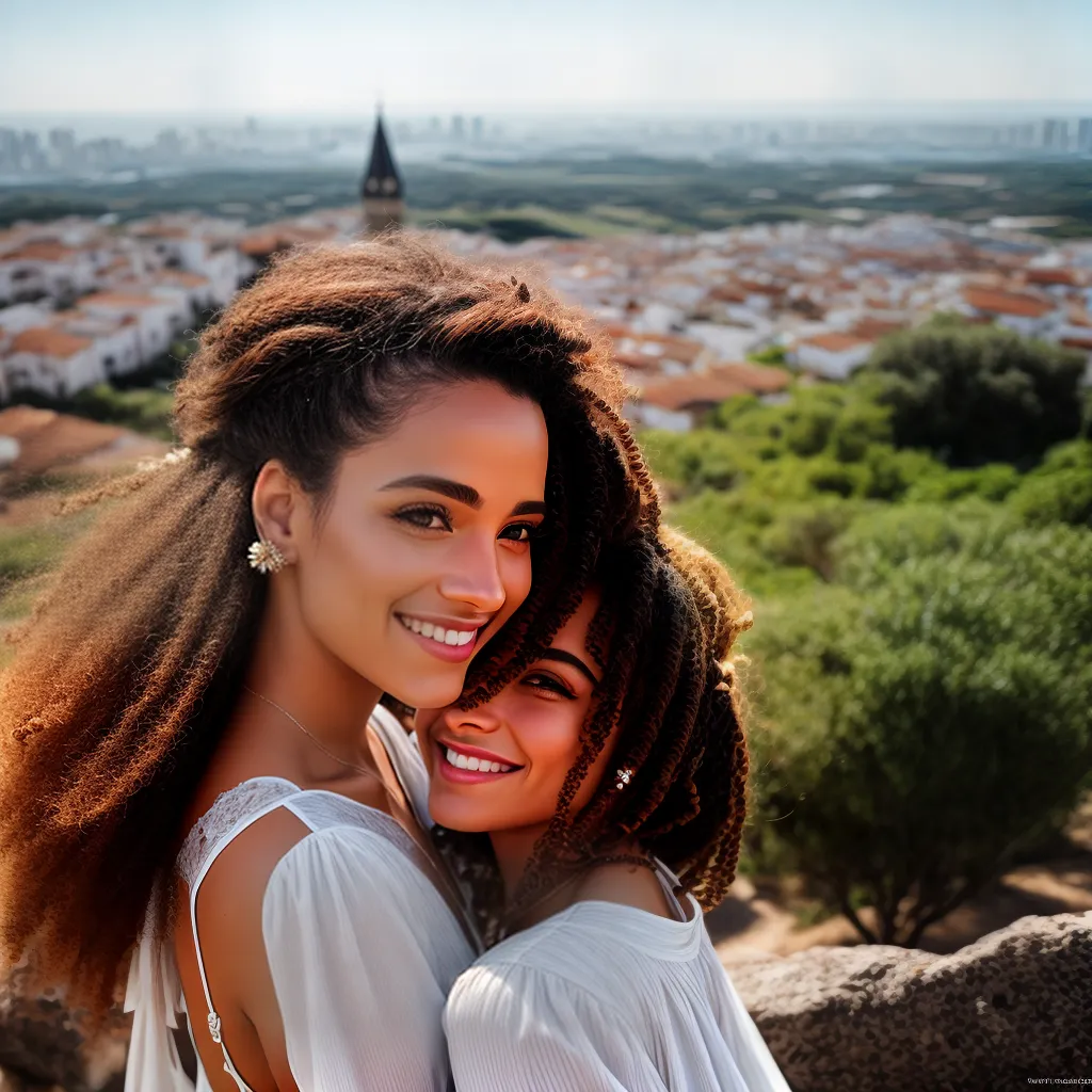noiva sorridente penteado cha panela