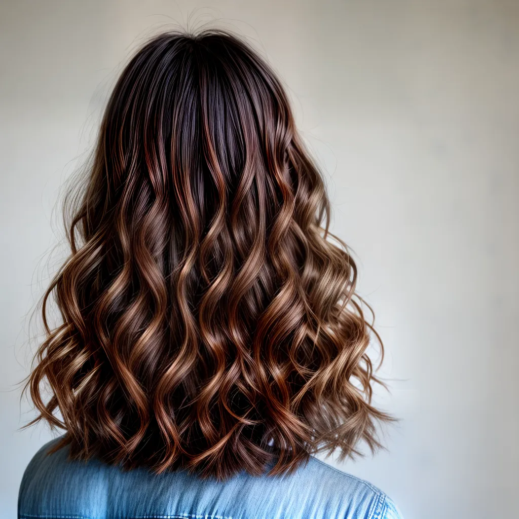 cabelo ondulado mechas sol beleza cabelo ondulado mechas sol beleza