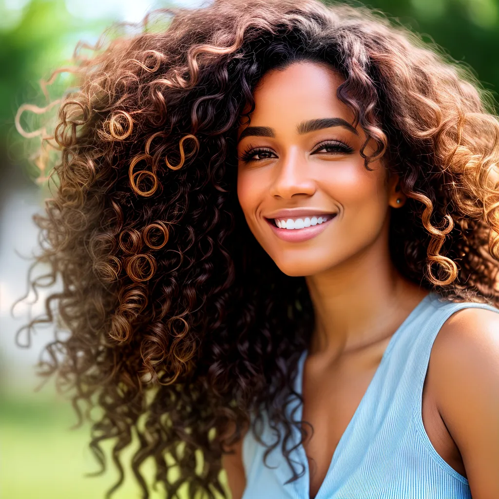 mulher cabelo ondulado sol brilho mulher cabelo ondulado sol brilho
