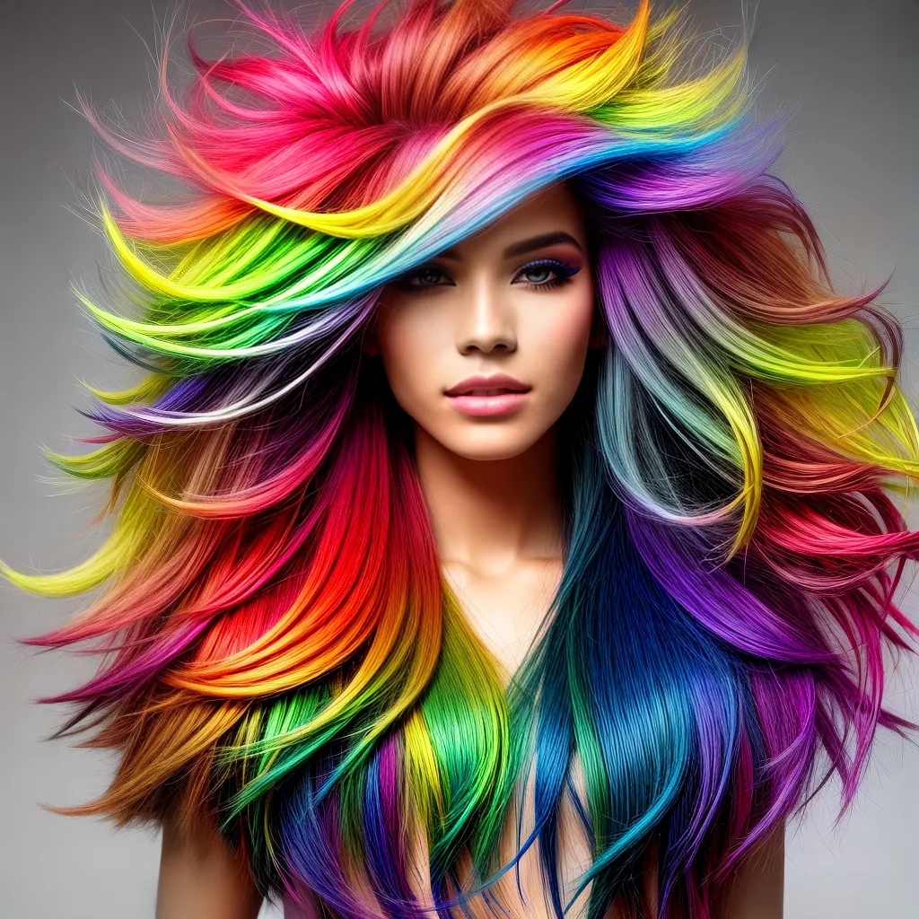 cabelo colorido destaque individualidade cabelo colorido destaque individualidade