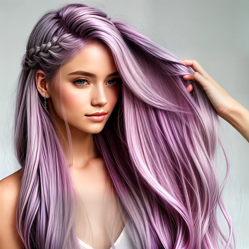 extensao cabelo pastel tranca luz sol