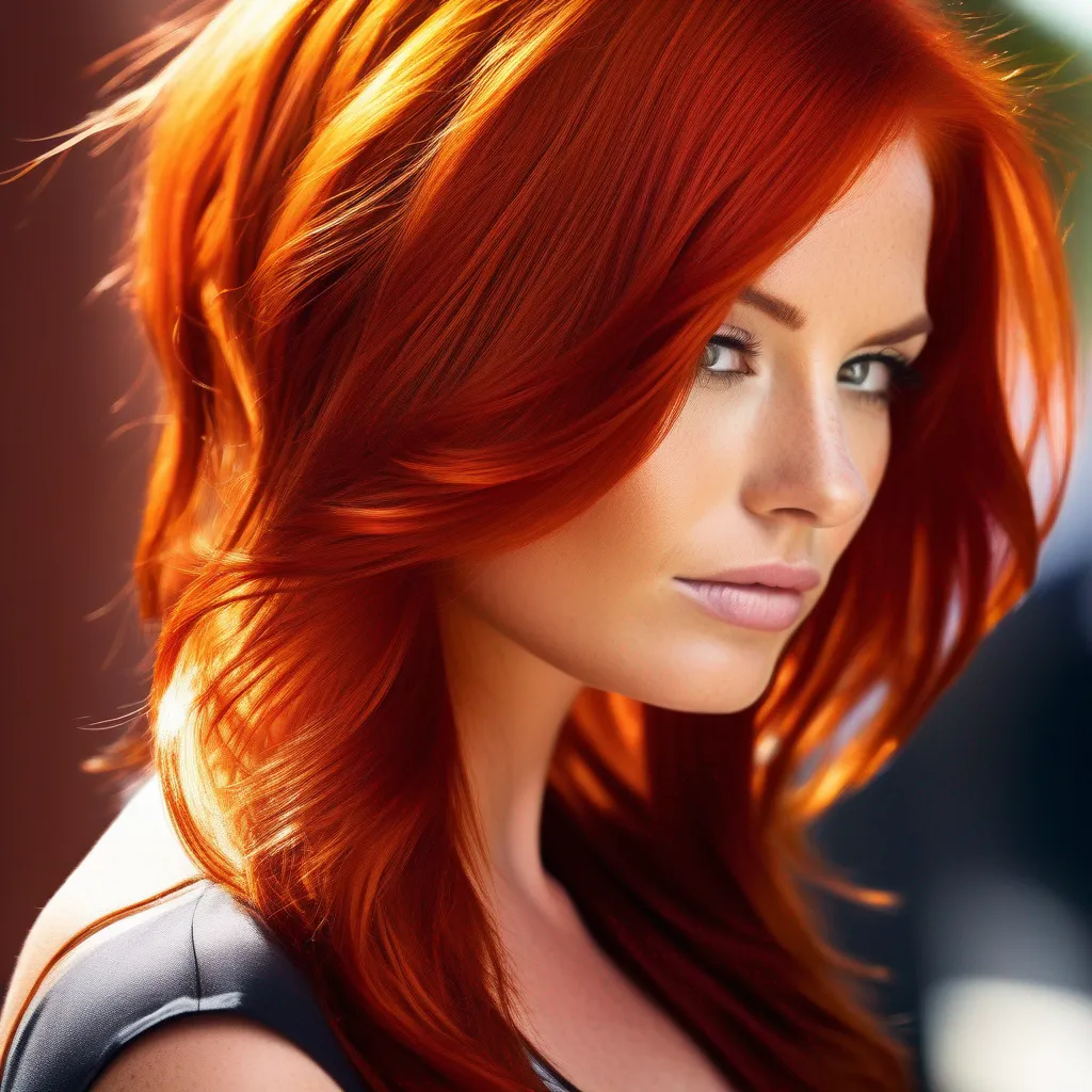mulher ruiva mechas acobreadas mulher ruiva mechas acobreadas