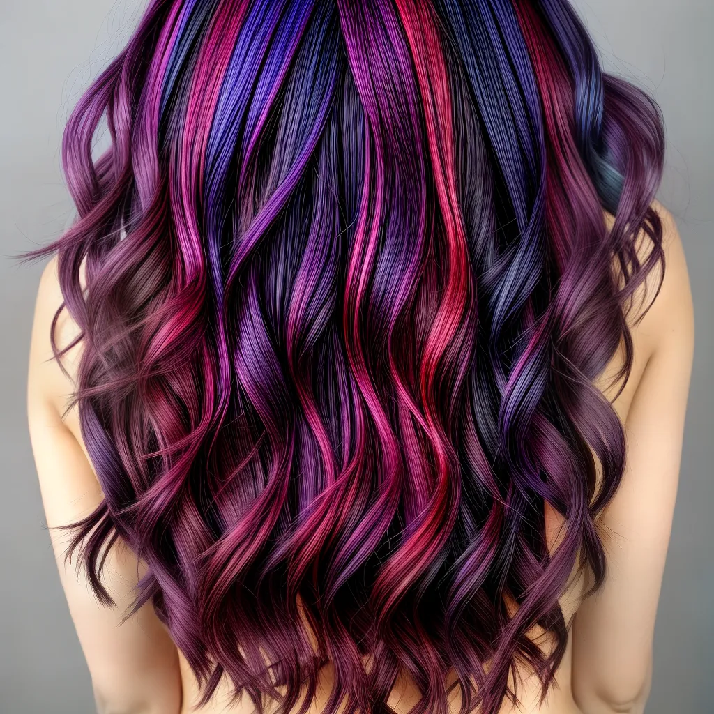 mechas coloridas arte cabelo 2 mechas coloridas arte cabelo 2