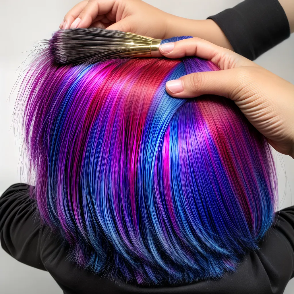 mechas coloridas arte cabelo 3 mechas coloridas arte cabelo 3