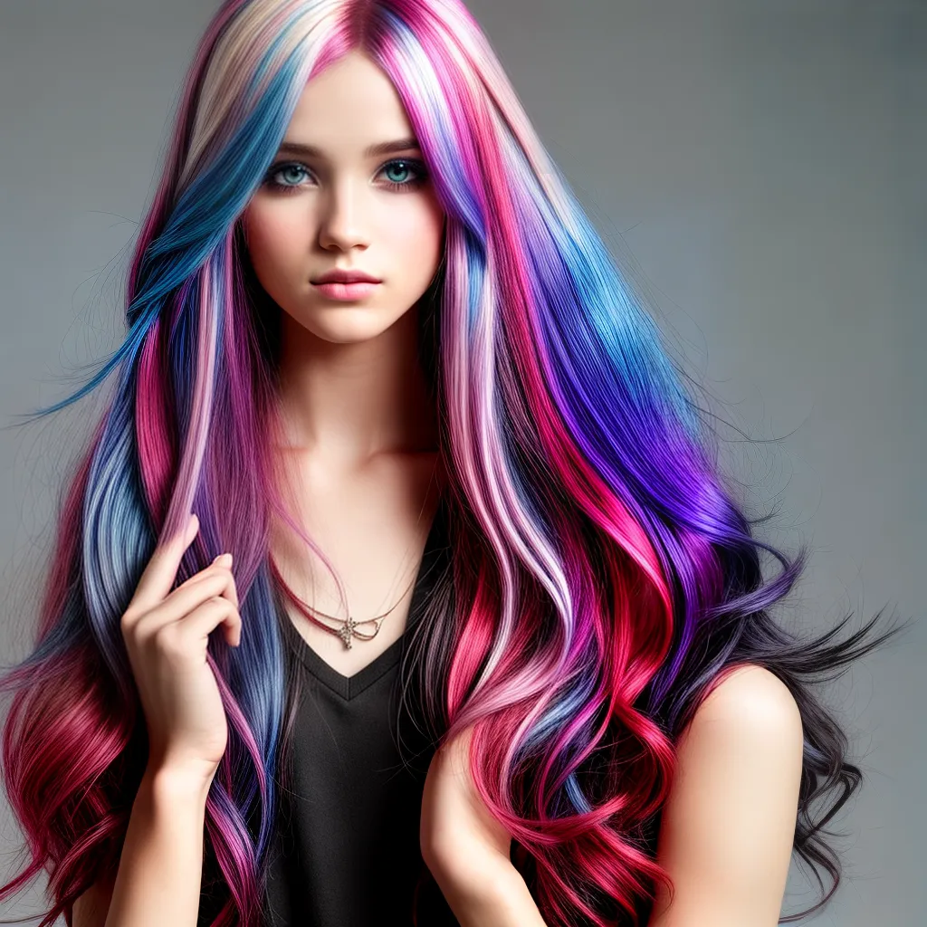 adolescente cabelo colorido tendencia adolescente cabelo colorido tendencia