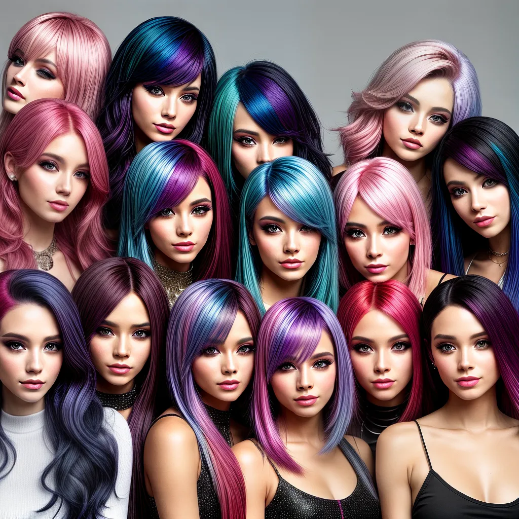 adolescentes cabelos coloridos tendencia adolescentes cabelos coloridos tendencia