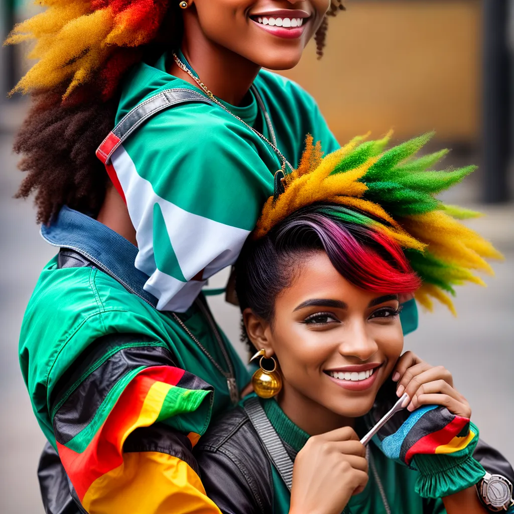 mulher sorridente colorindo cabelo em casa mulher sorridente colorindo cabelo em casa