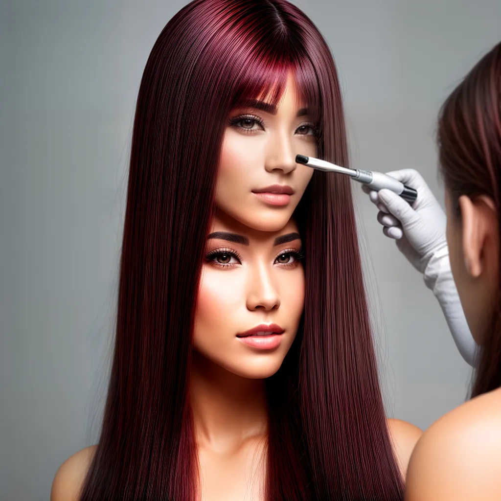 diy destaques cabelo pincel espelho diy destaques cabelo pincel espelho