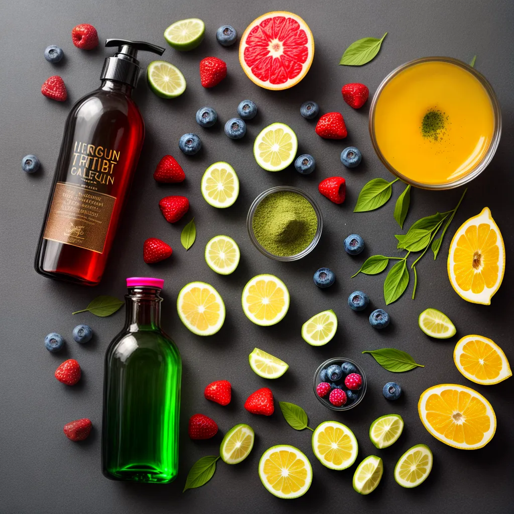 oleo capilar vegano frutas flores