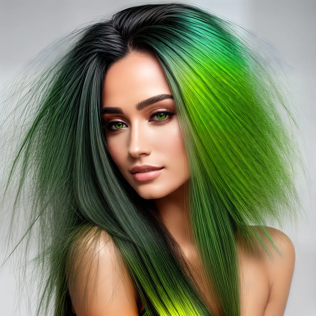 folha verde oleo cabelo vegano