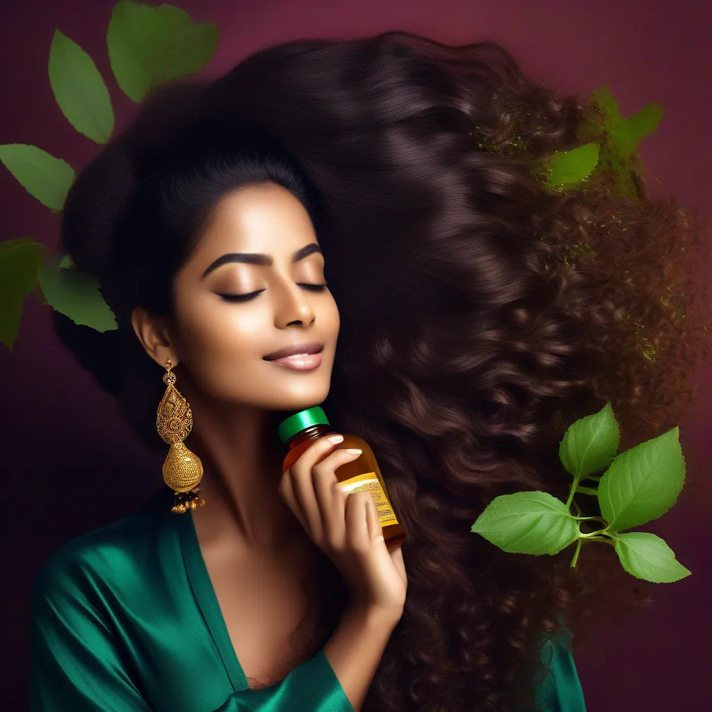 mulher cabelo brilhante oleo ayurvedico mulher cabelo brilhante oleo ayurvedico