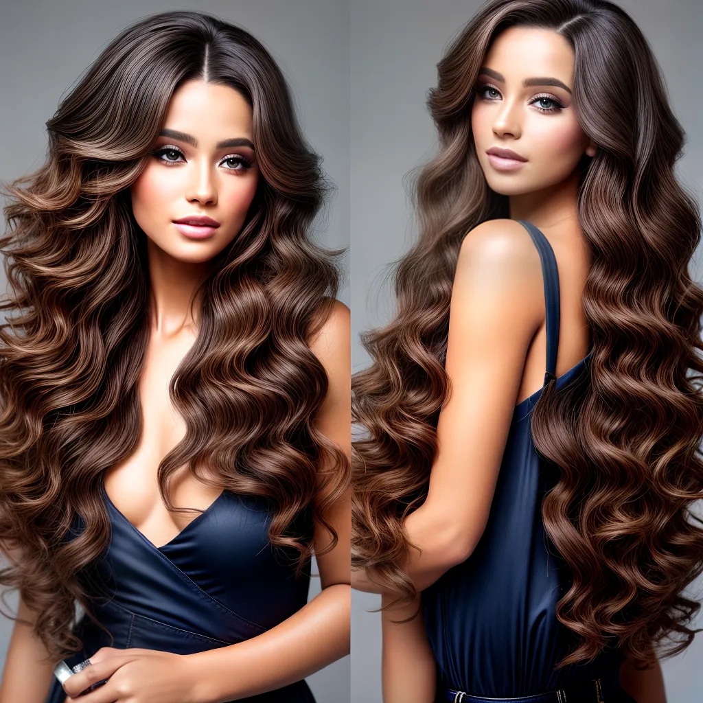 mulher cabelo brilhante oleo babyliss