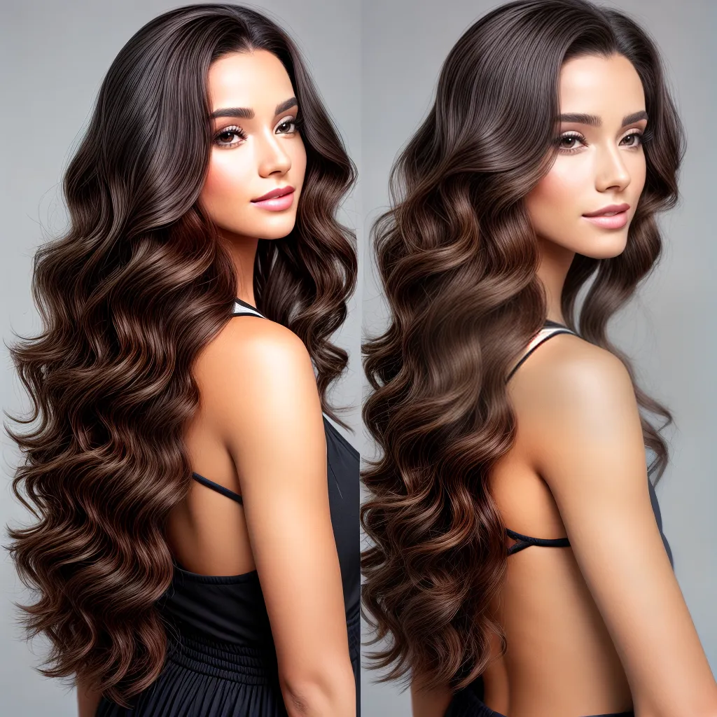 mulher cabelo brilhante oleo babyliss 1