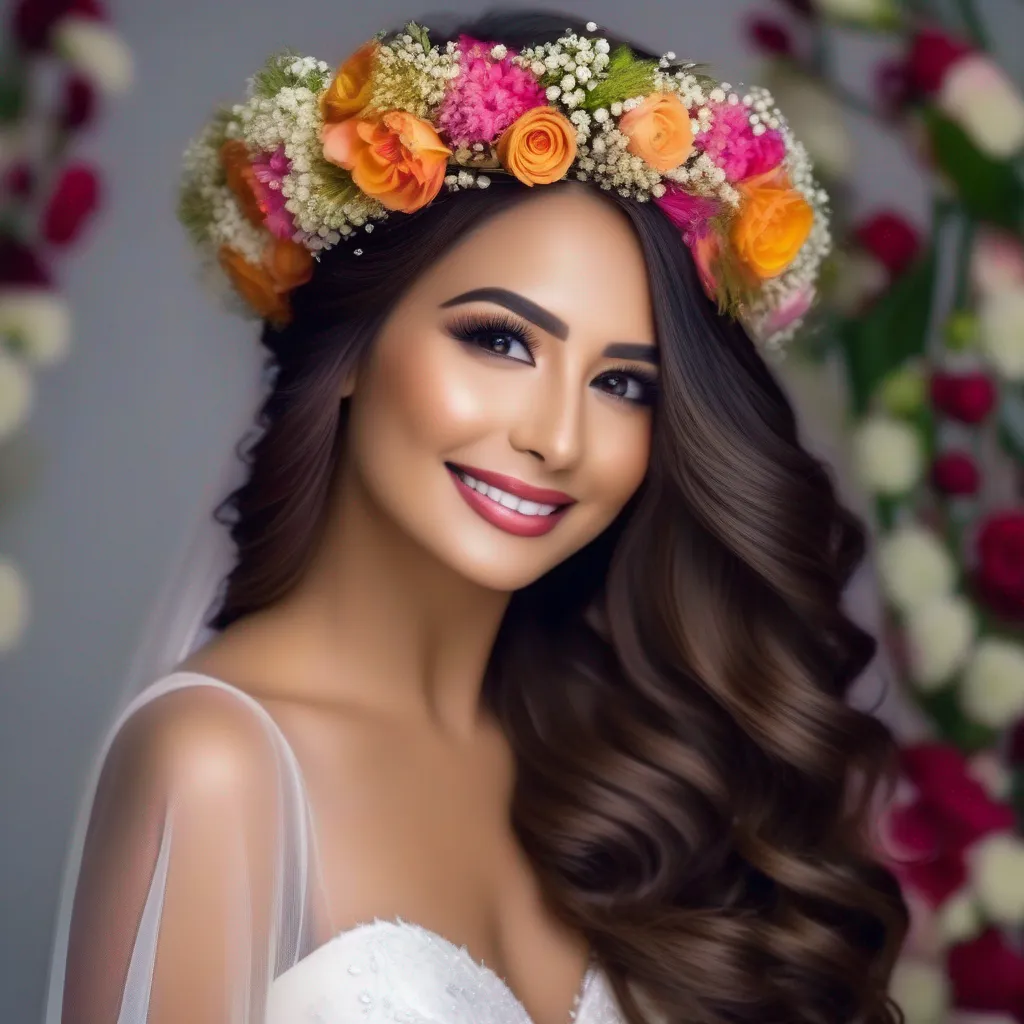 noiva cabelo floral coroa romance