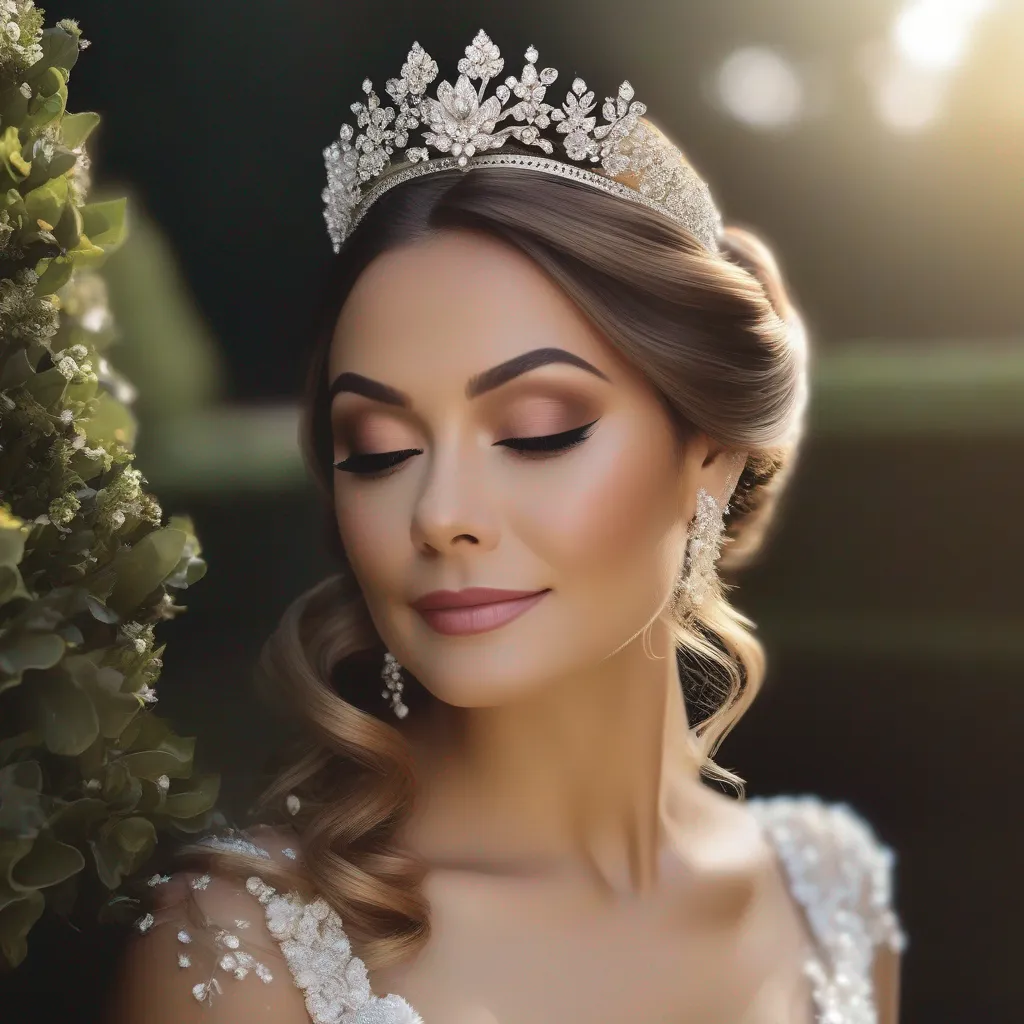 noiva tiara cristais floral casamento