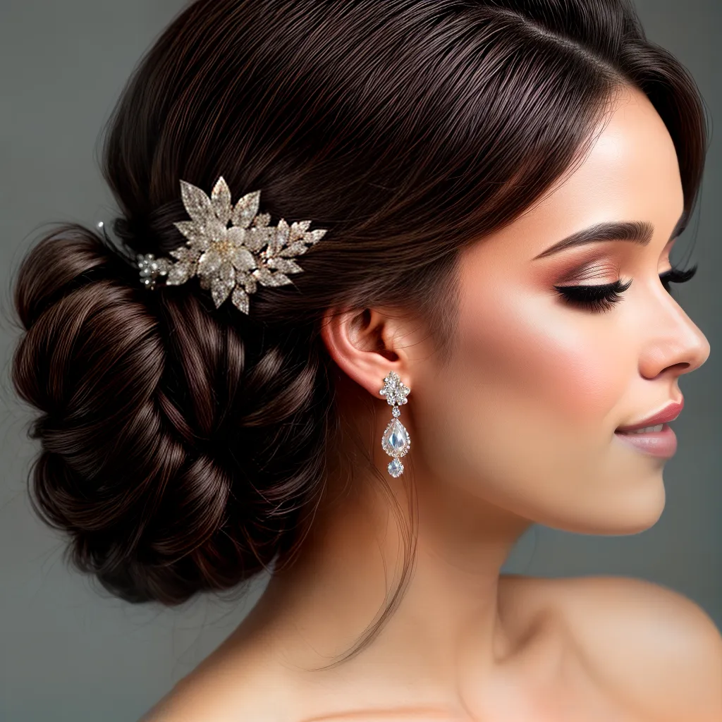 penteado noiva cristais glamour 1 penteado noiva cristais glamour 1