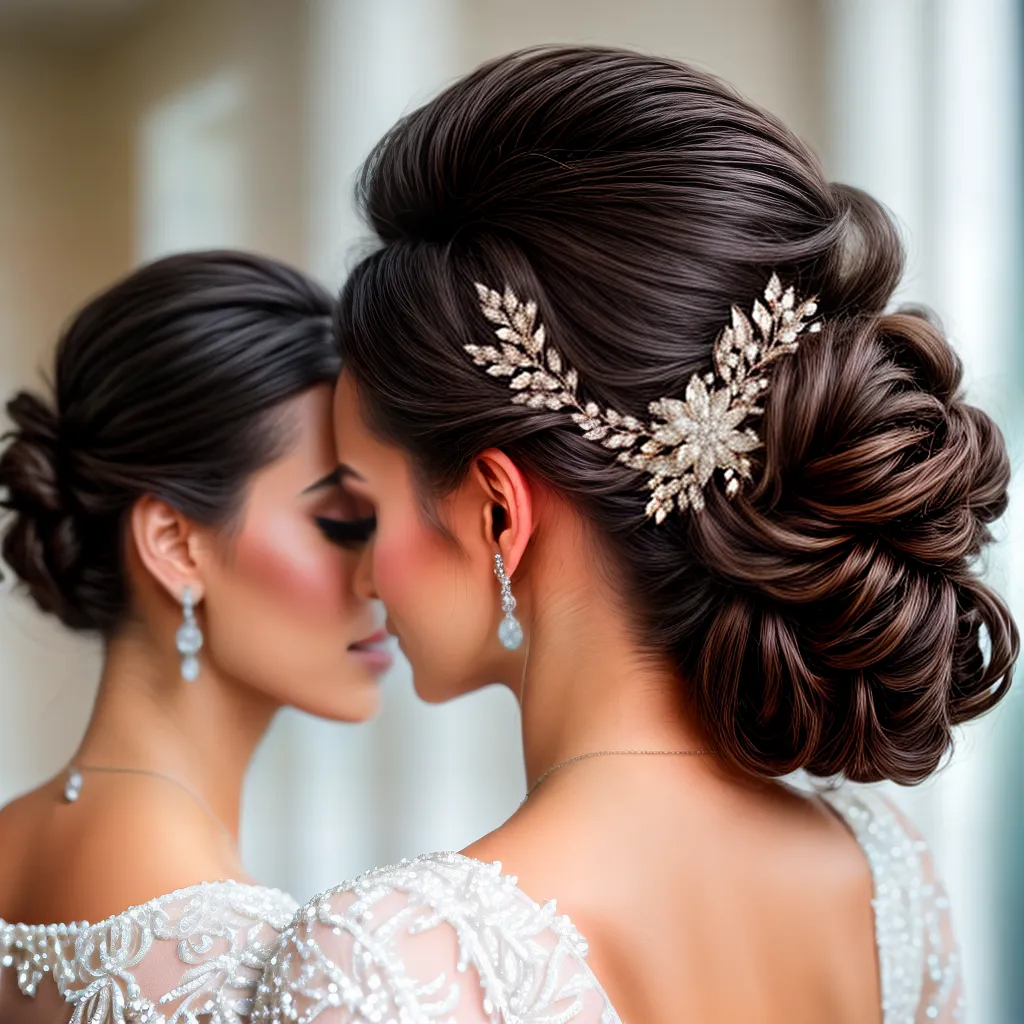 penteado noiva cristais brilho penteado noiva cristais brilho