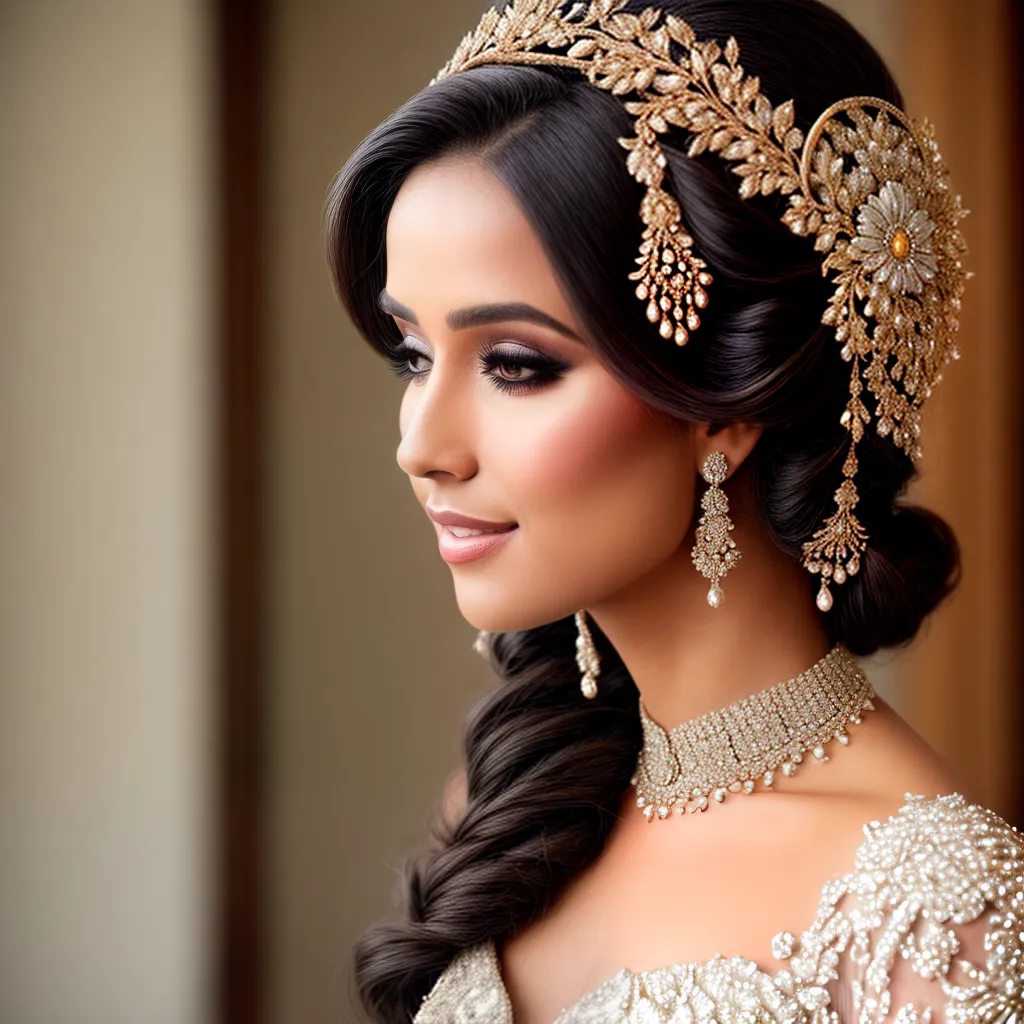 noiva tiara regal cachos tranca