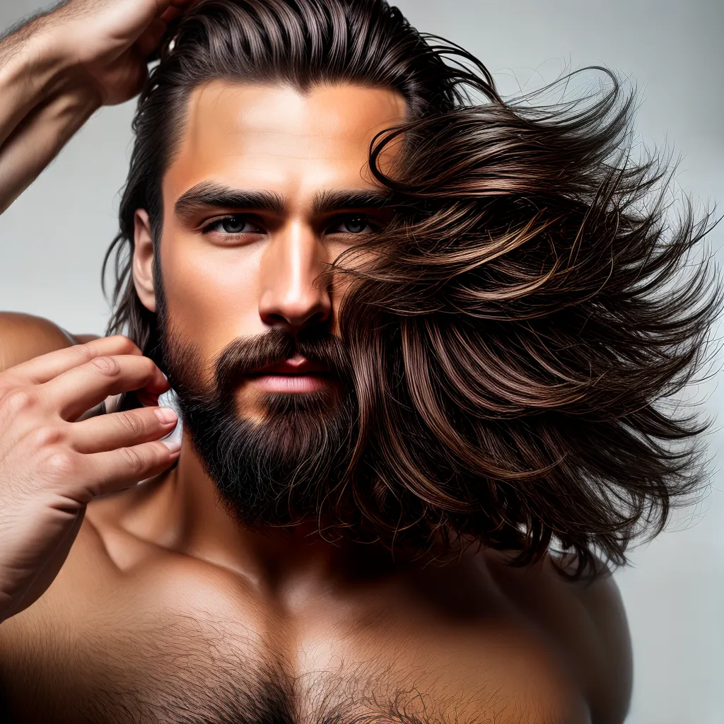 oleo cabelo masculino brilho