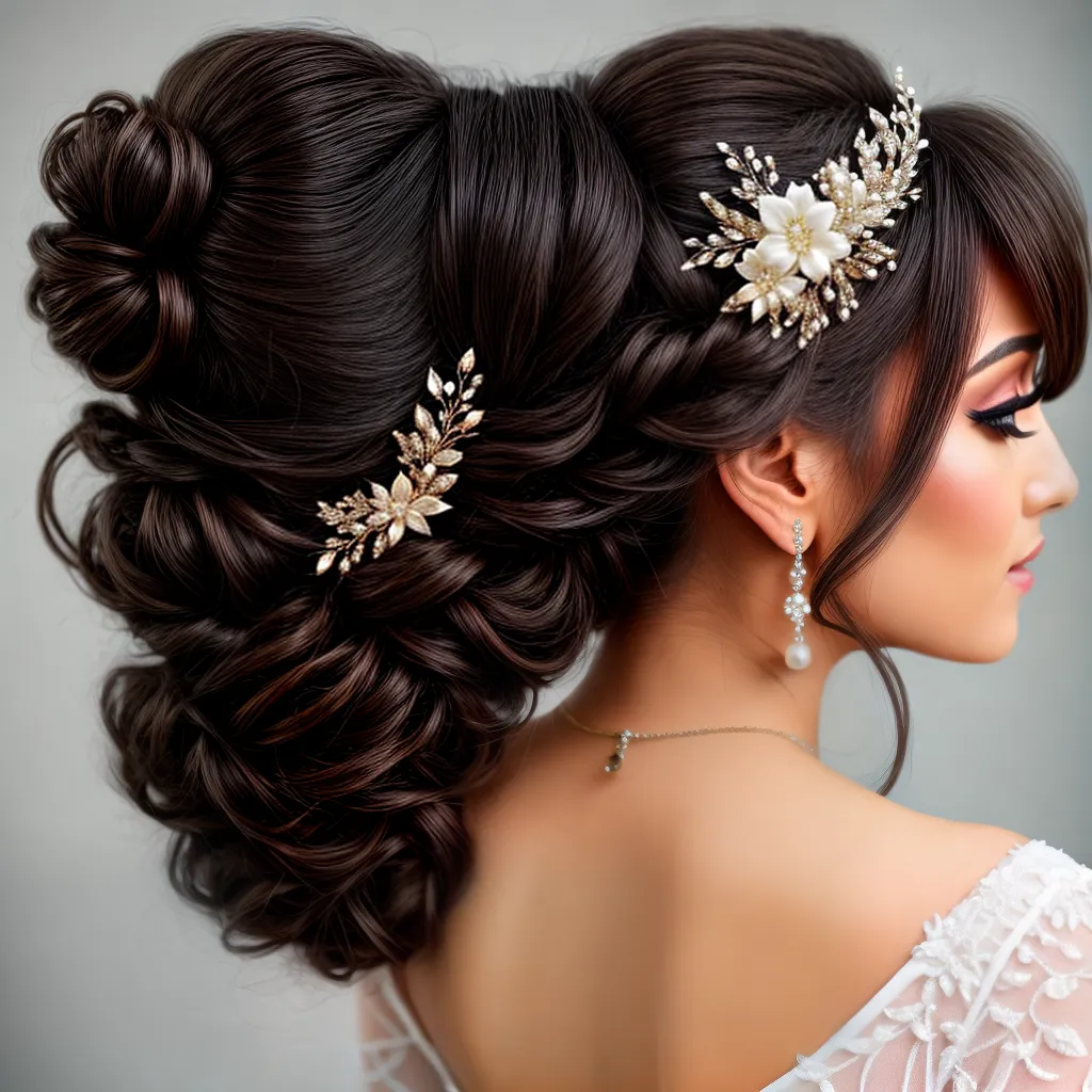 noiva penteado perolas cristais noiva penteado perolas cristais