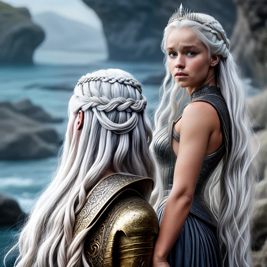 noiva penteado daenerys targaryen